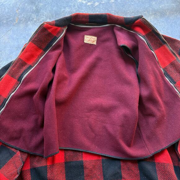 Beautiful Vintage 1950s Wool Plaid Jacket Brent - Picture 2 of 9